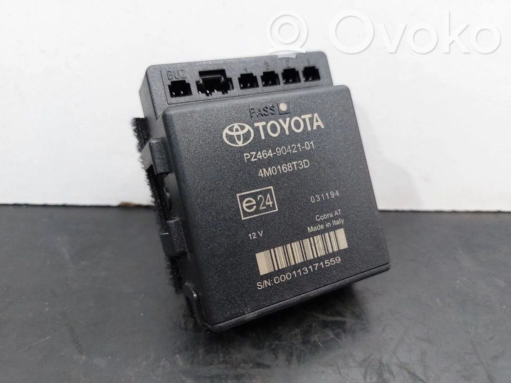 Toyota Aygo AB10 Pysäköintitutkan (PCD) ohjainlaite/moduuli