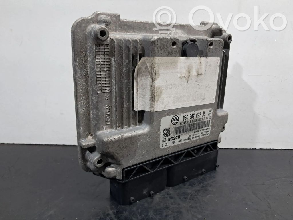 Engine control unit/module   03C906027BS,0261S06704,03C907309B
