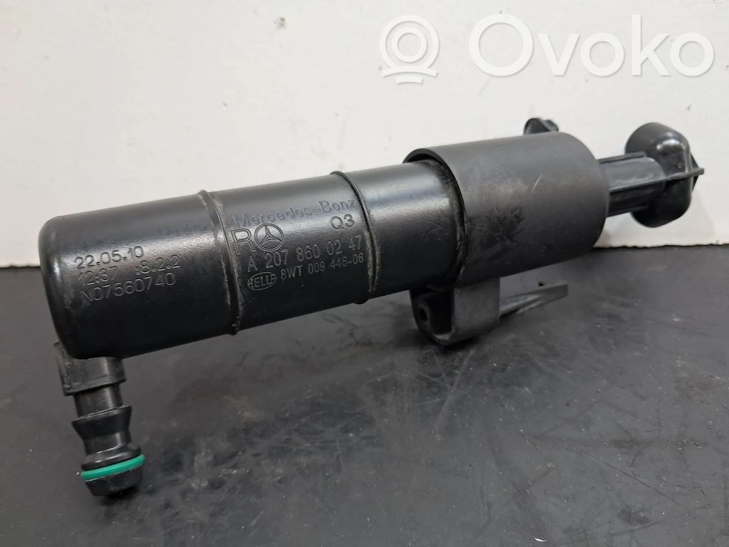 Mercedes-Benz E C207 W207 Ugello a spruzzo lavavetri per faro
