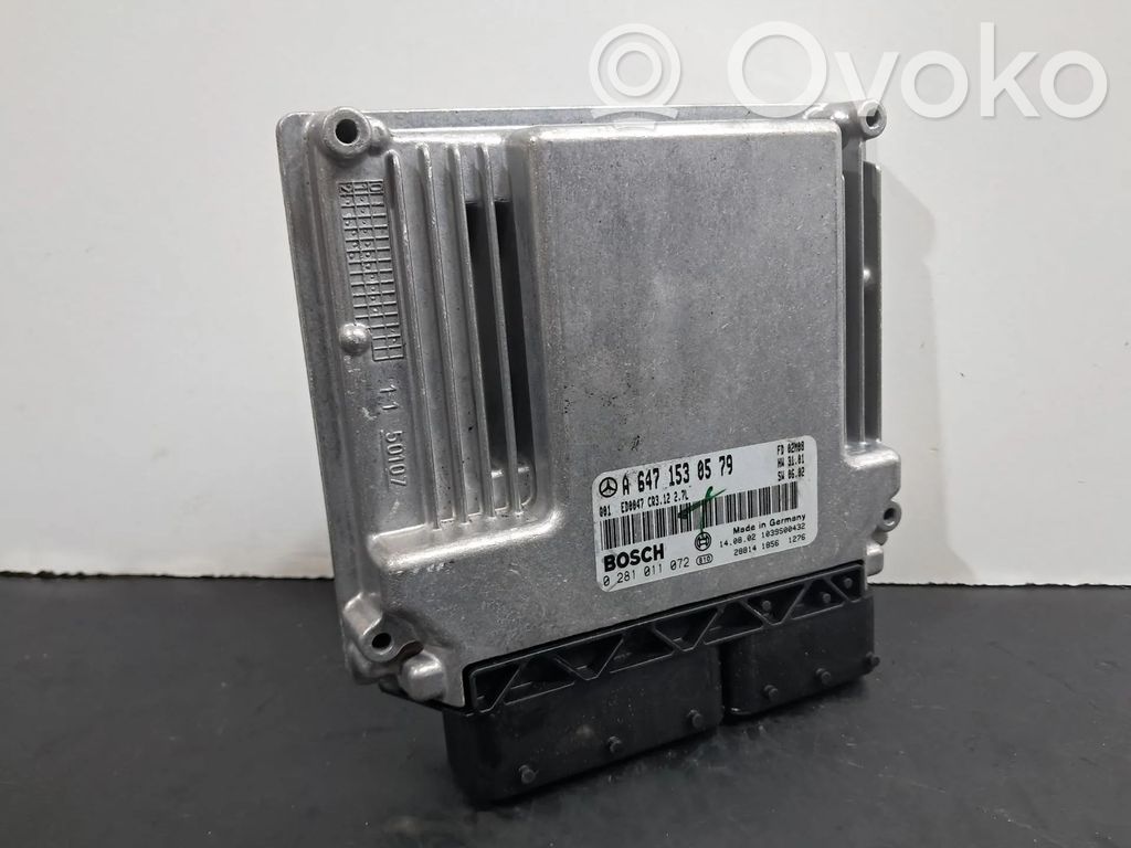 Mercedes-Benz E W211 Unitate/modul de control motor 