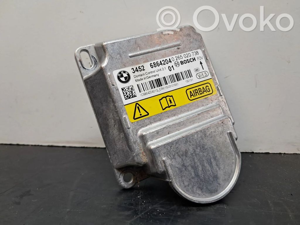 Centralina/modulo airbag   34526864204,0265020738,6864204