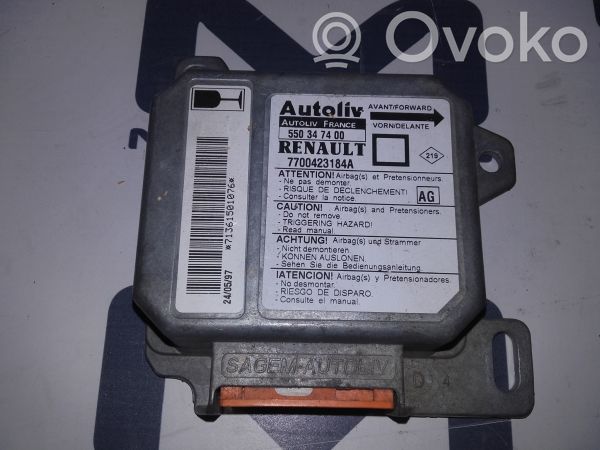Renault Megane I Unidad de control/módulo del Airbag 