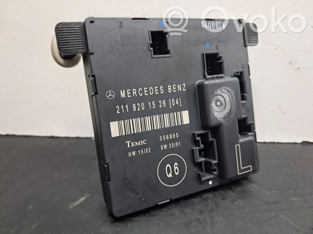 Mercedes-Benz E W211 Centralina/modulo portiere