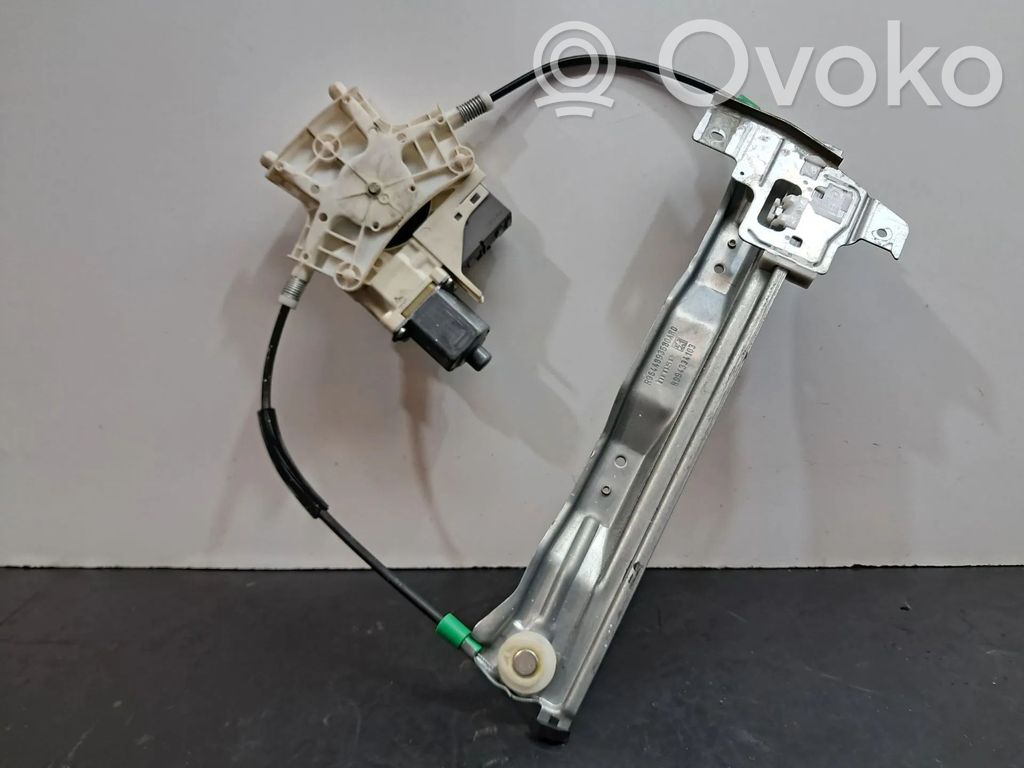 Peugeot 407 Meccanismo di sollevamento del finestrino posteriore senza motorino 