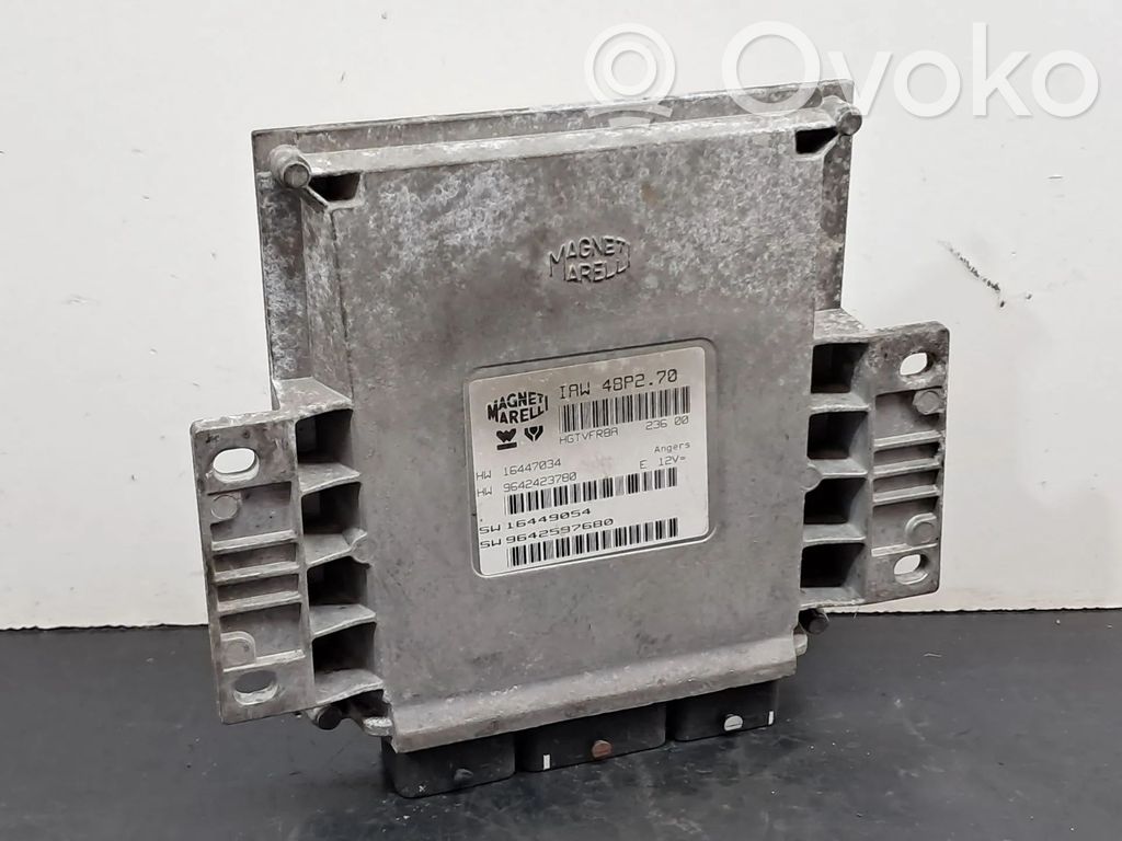 Peugeot 206 Engine control unit/module 