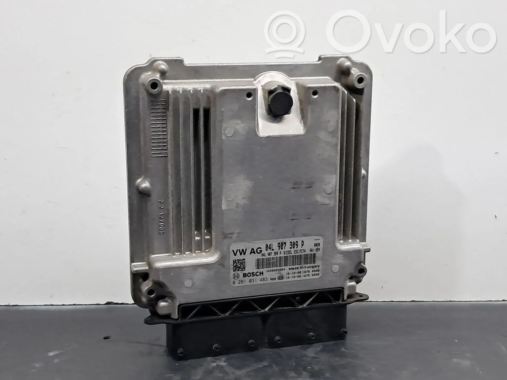 Engine control unit/module   04L907309P,0281031483,EDC17C74