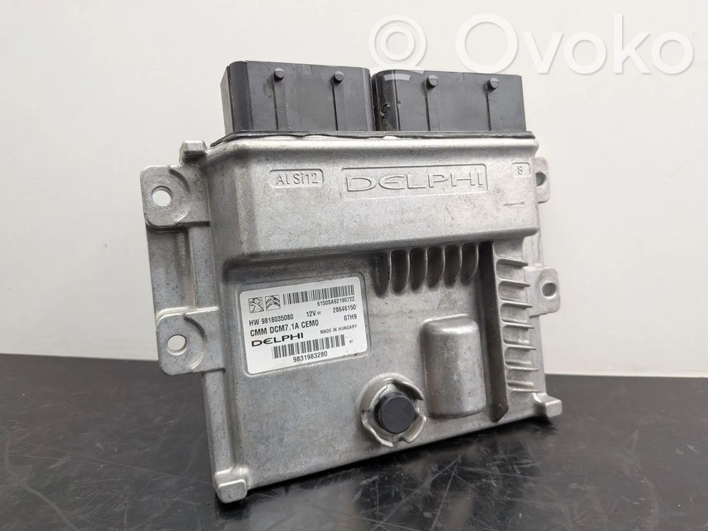 Peugeot 508 II Engine control unit/module 