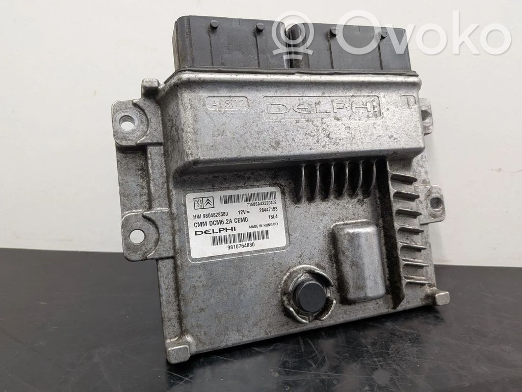 Unidad de control/módulo del motor   9804828580,9810764880