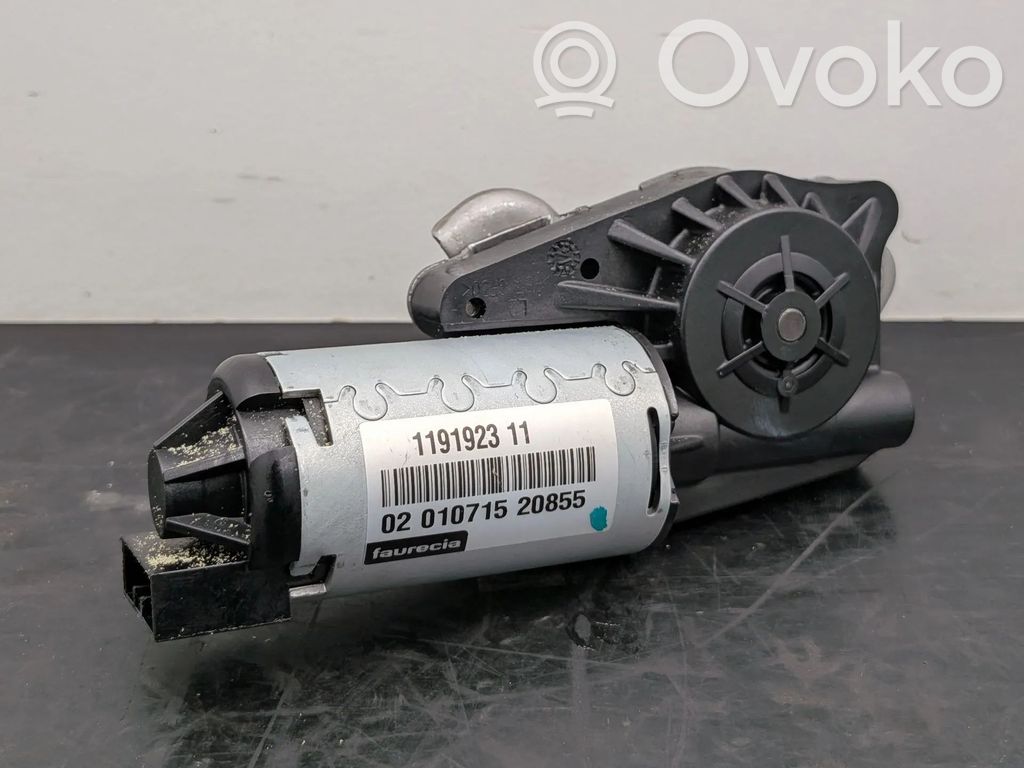 Nissan Qashqai Motor de ajuste del asiento