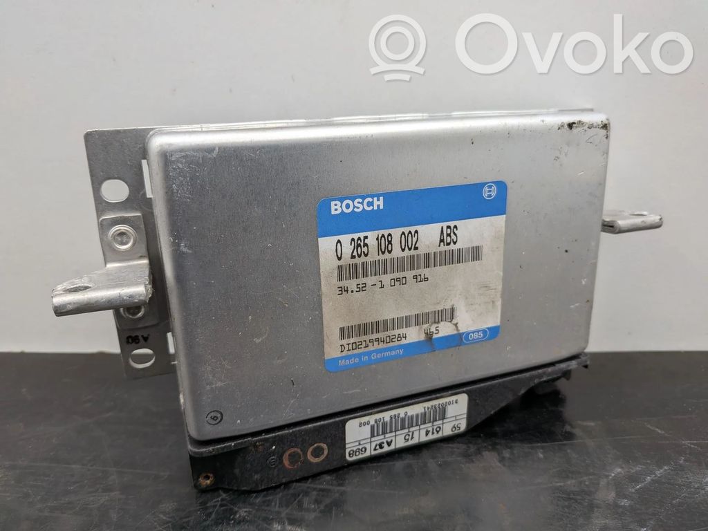 ABS control unit/module   34521090916,0265108002,1090916,34521090916