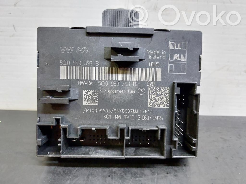 Oven ohjainlaite/moduuli   5Q0959393B