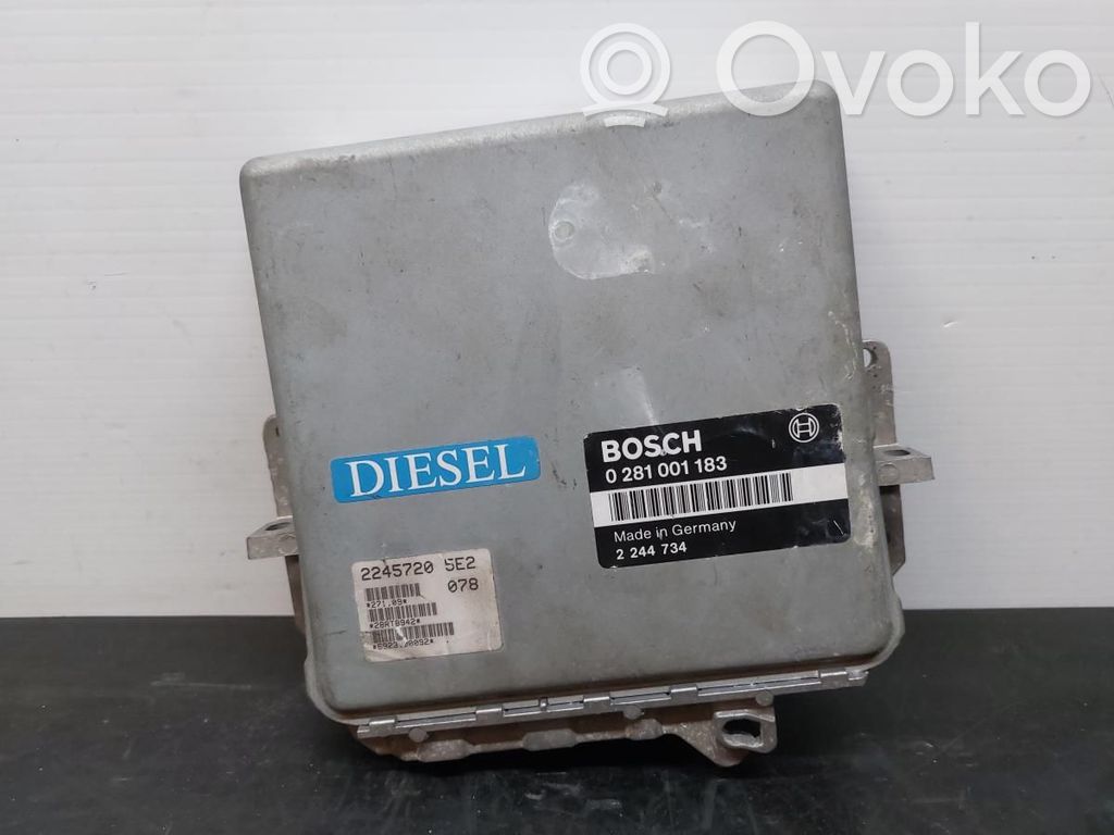 Engine control unit/module   0281001183,2244734