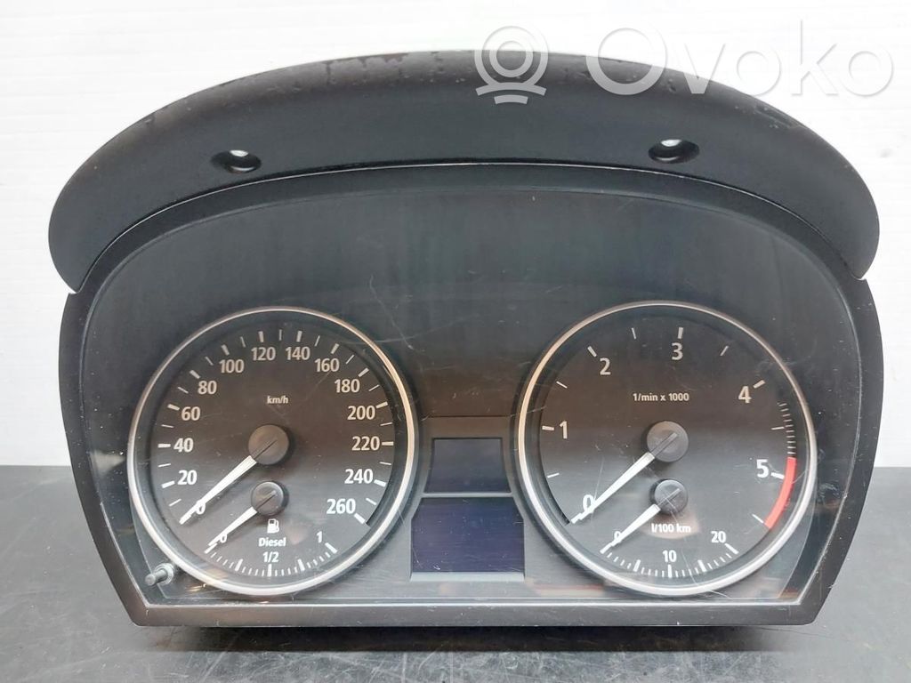 BMW 3 E90 E91 Speedometer (instrument cluster) 