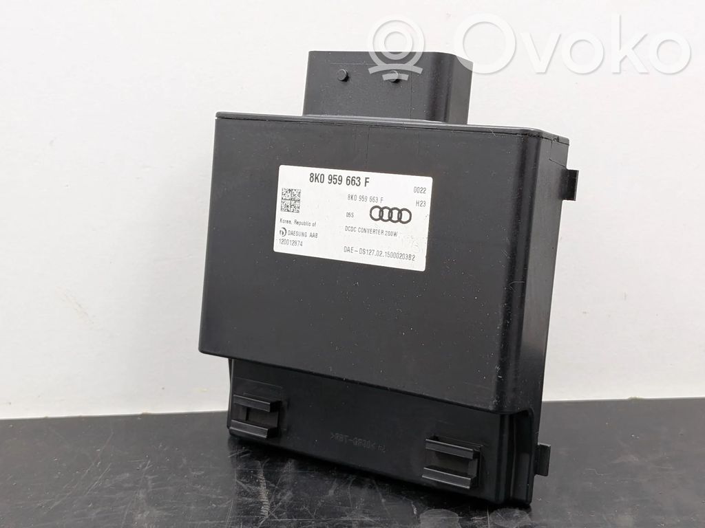 Other control units/modules   8K0959663F
