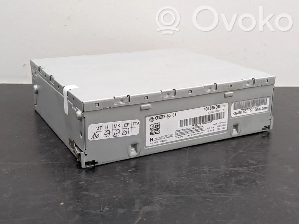 Audi A6 S6 C6 4F Radio/CD/DVD/GPS head unit