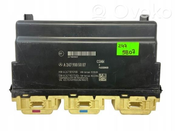 Mercedes-Benz B W247 Module de commande de siège 