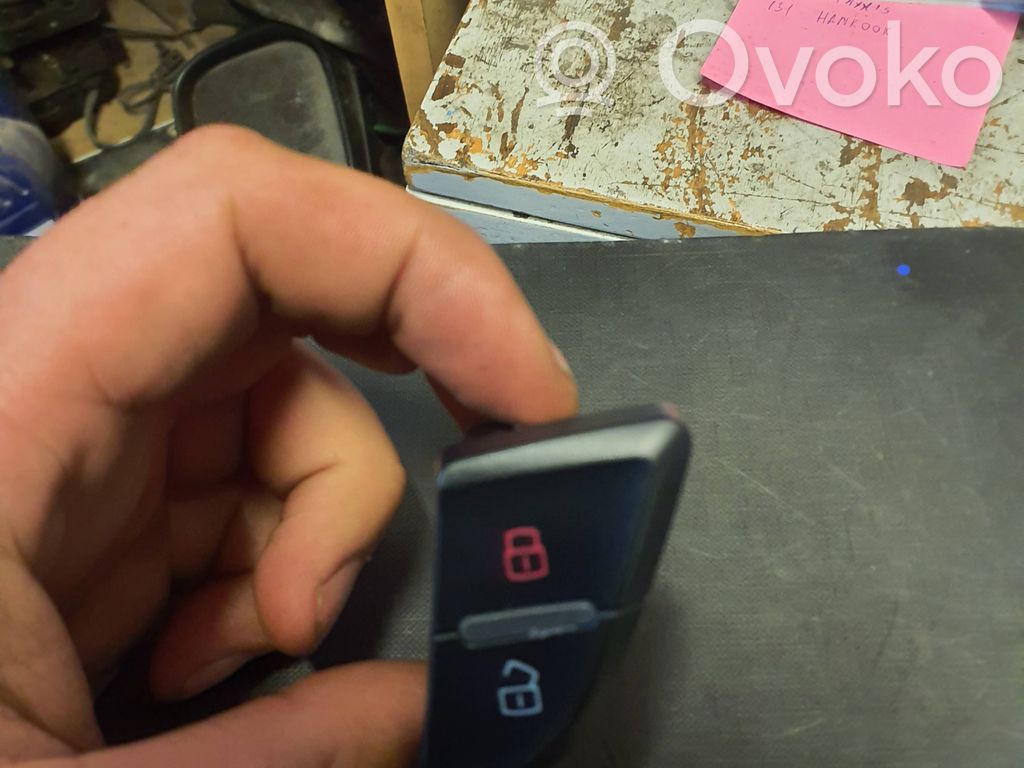 Audi A4 S4 B8 8K Central locking switch button 
