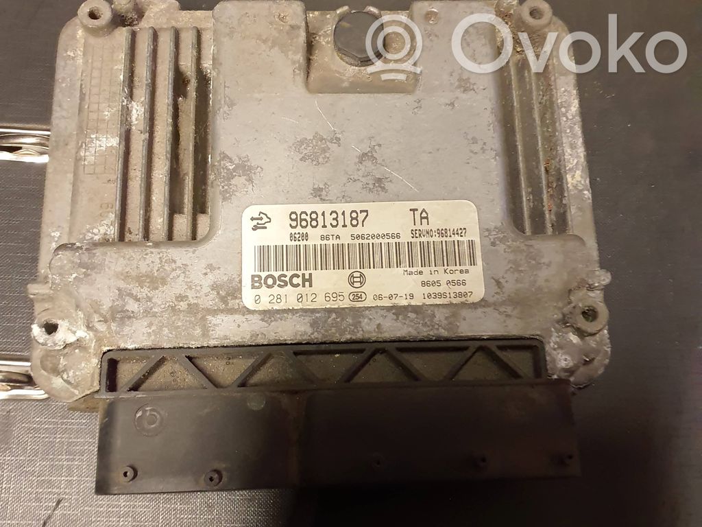 Chevrolet Captiva Engine control unit/module 