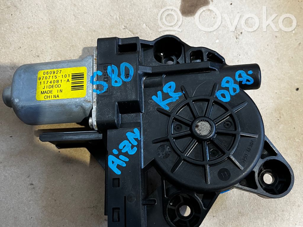 Volvo S80 Rear door window regulator motor 
