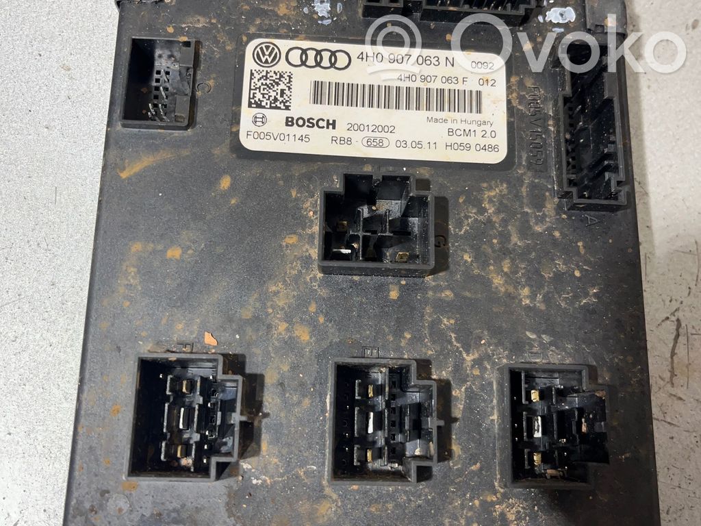 Module confort   4H0907063F,20012002,4H0907063N,F005V01145
