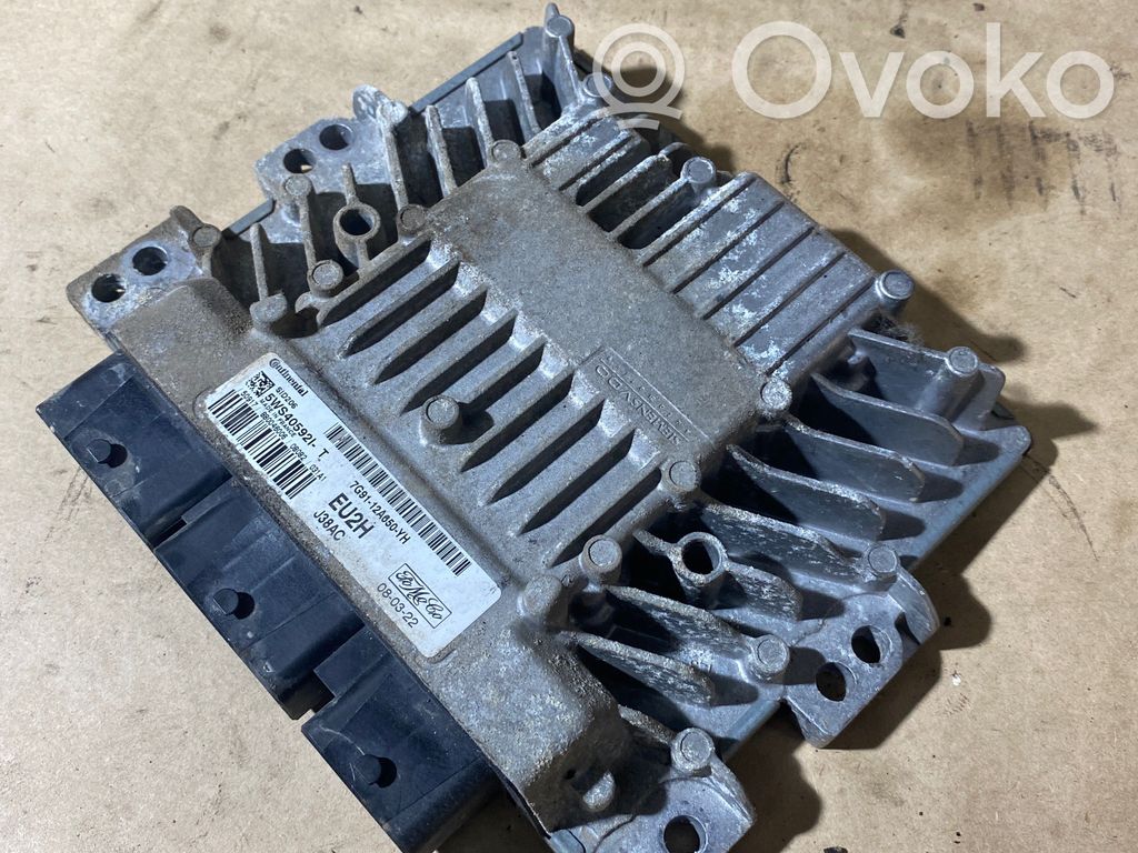 Engine control unit/module   7G9112A650YH,5WS40592LT