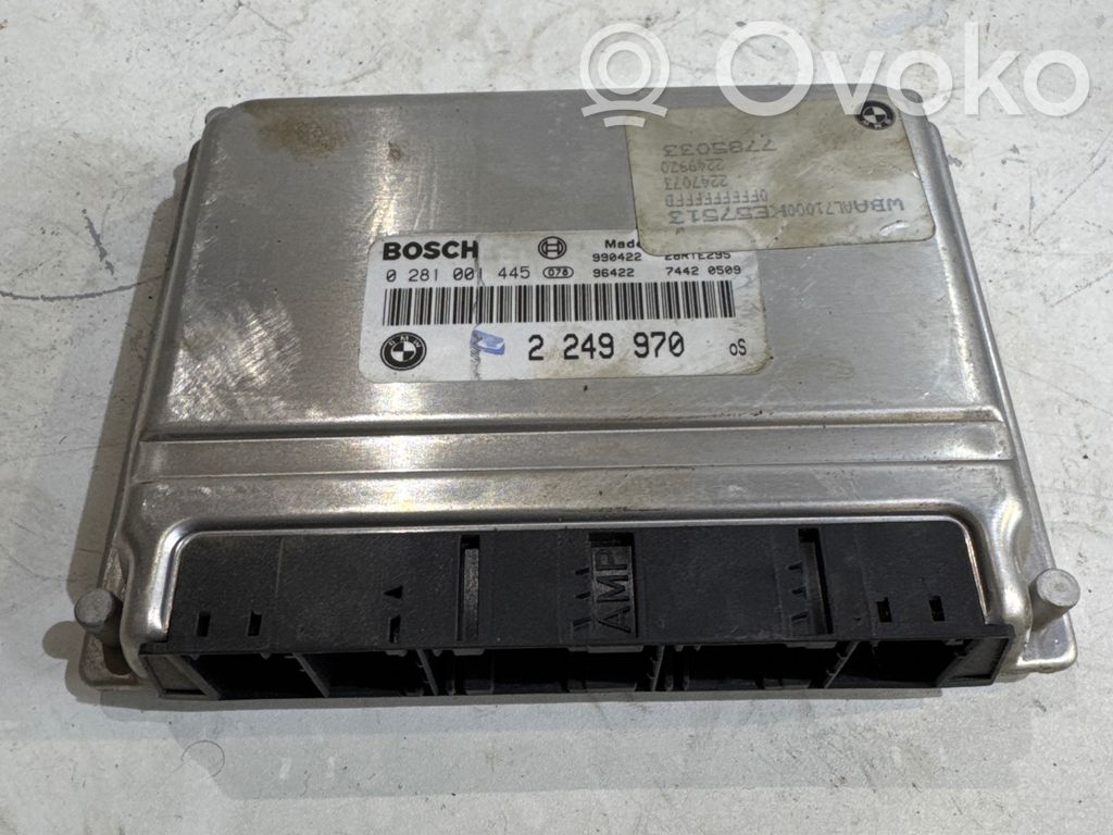 Unidad de control/módulo del motor   0281001445,2249970