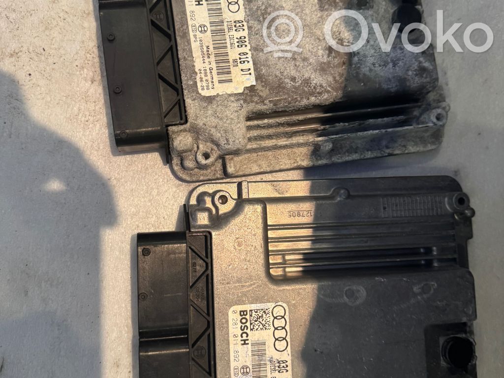 Engine control unit/module   03G906016DT,0281011892,1039S07823