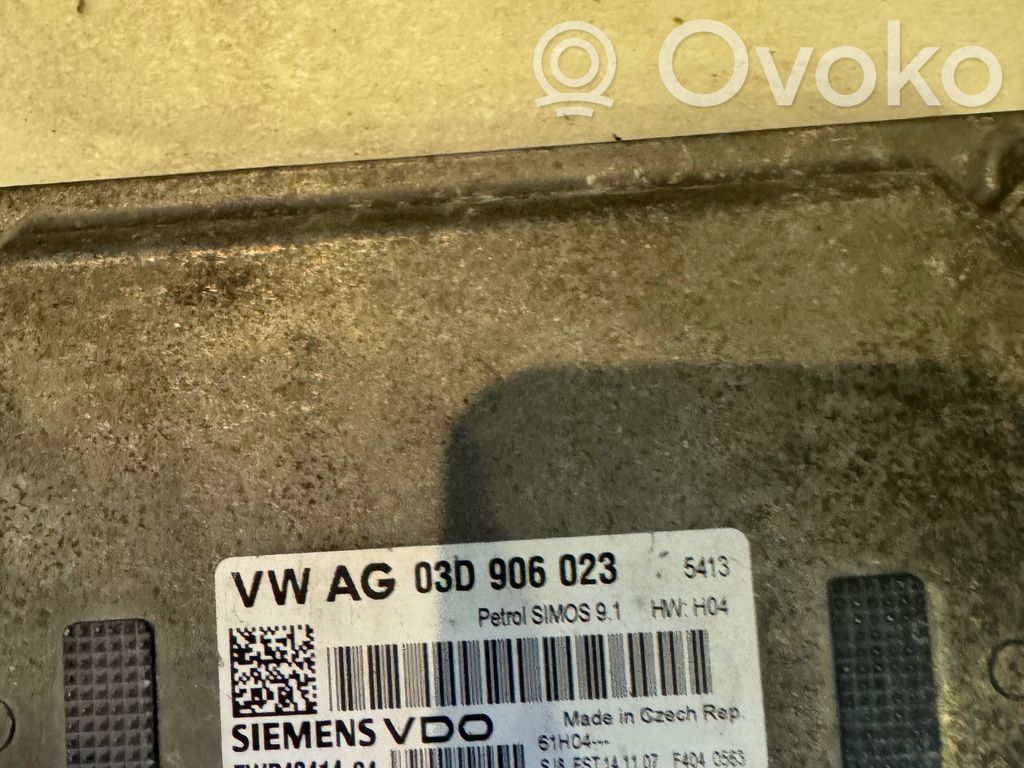 Engine control unit/module   03D906023,5WP4041404