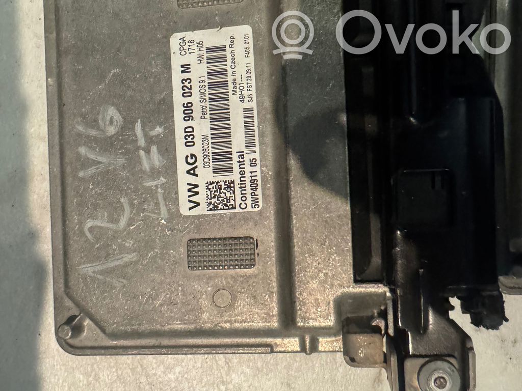 Skoda Fabia Mk2 (5J) Engine control unit/module 