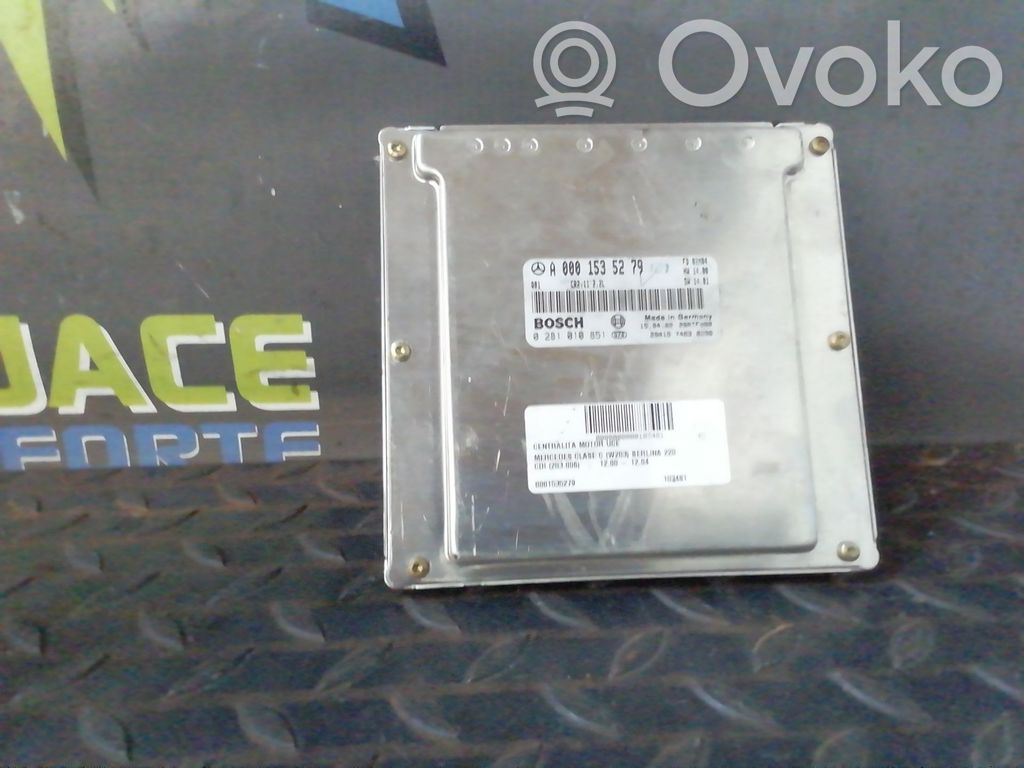 Mercedes-Benz C W203 Engine control unit/module 