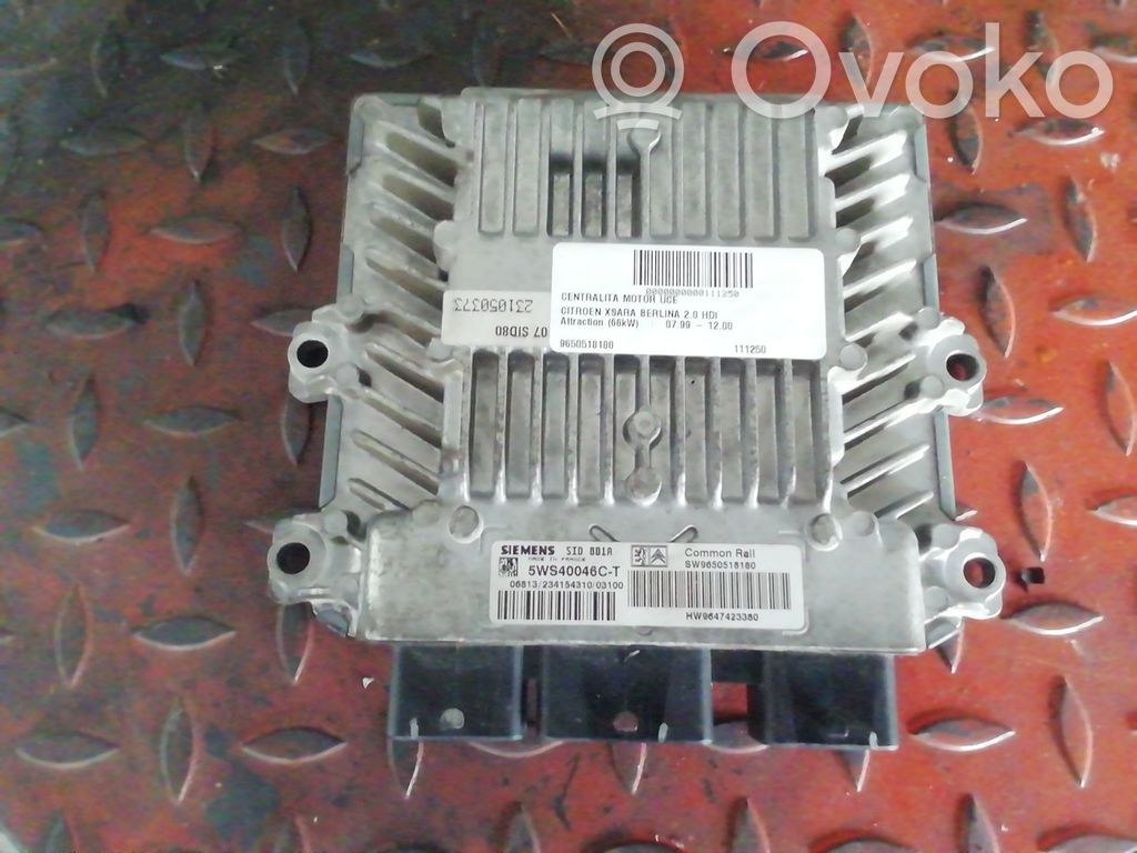 Citroen Xsara Engine control unit/module 
