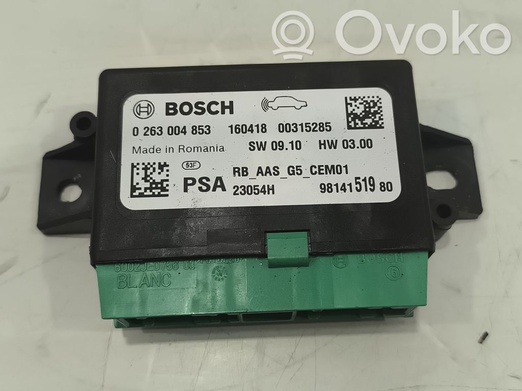 Other control units/modules   9814151980