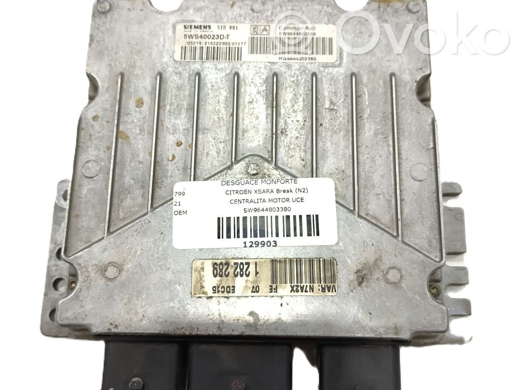 Citroen Xsara Engine control unit/module 