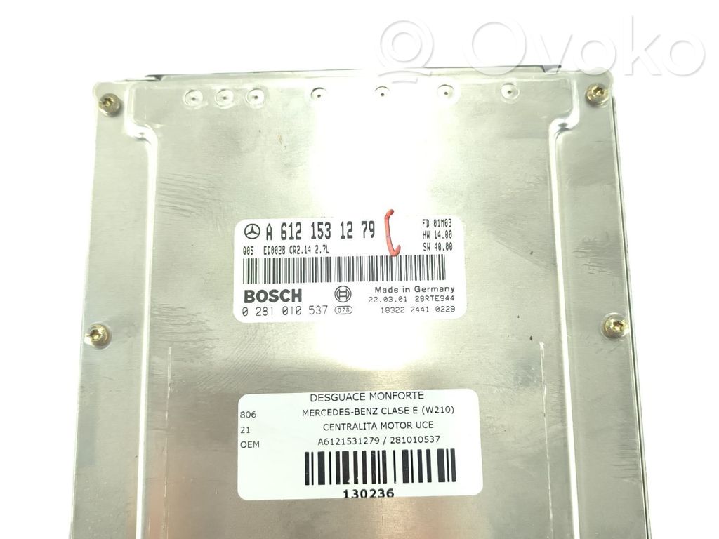 Engine control unit/module   A6121531279