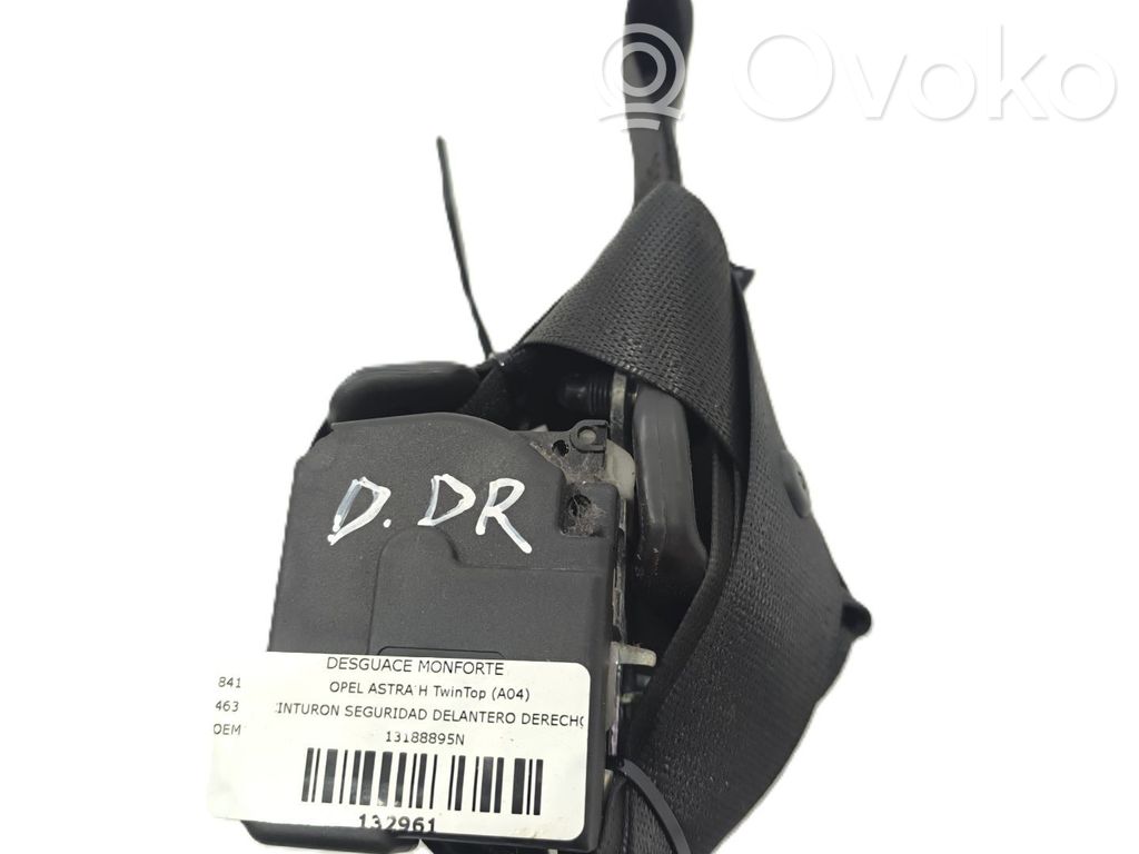 Opel Astra G Cinturón delantero 