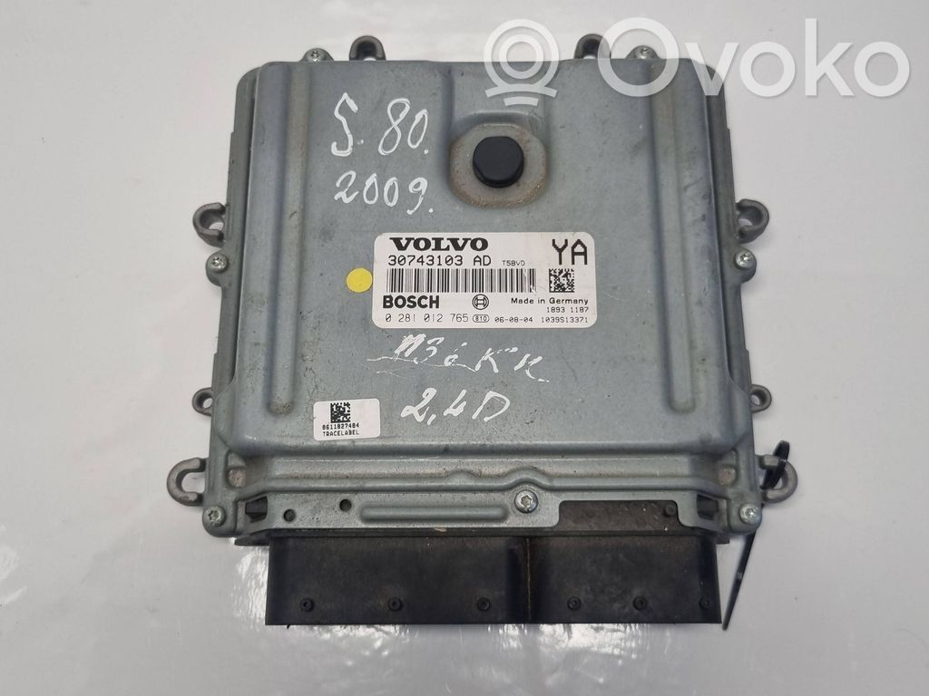 Volvo S80 Unidad de control/módulo del motor 