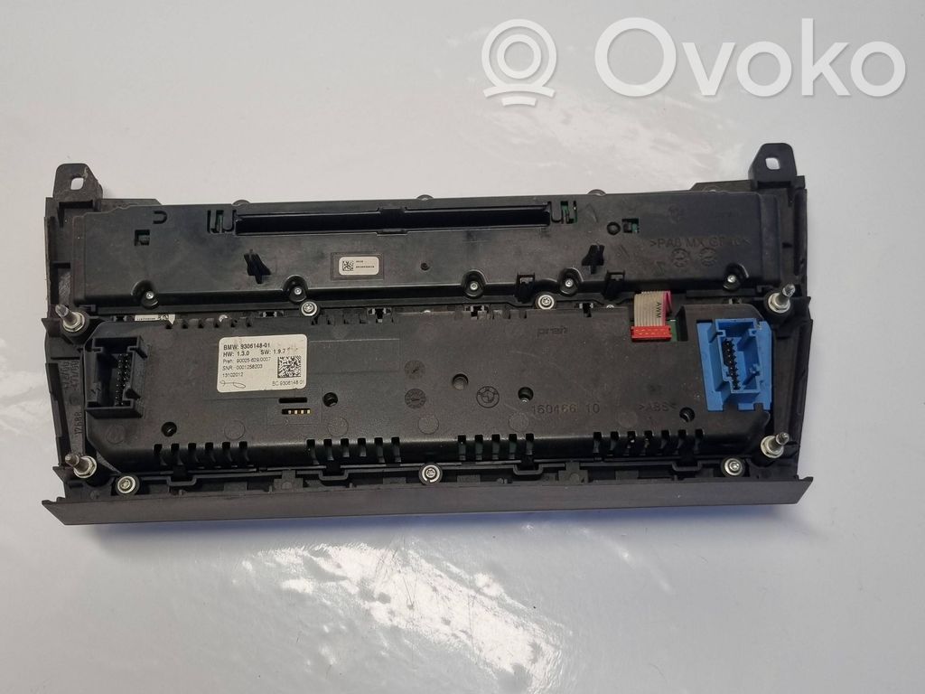 BMW 5 F10 F11 Oro kondicionieriaus/ klimato/ pečiuko valdymo blokas (salone) 