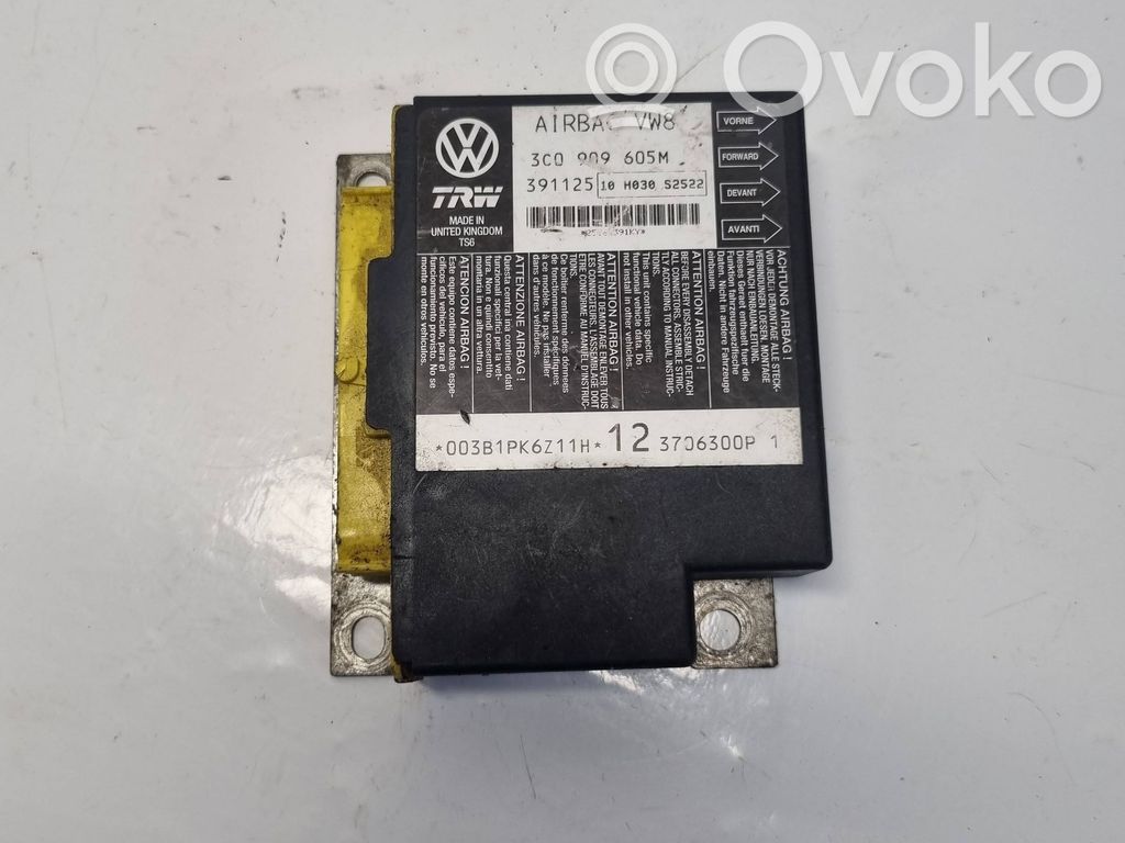 Volkswagen PASSAT B6 Sterownik / Moduł Airbag 