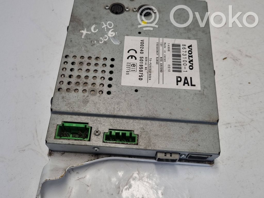 Volvo XC70 GPS navigation control unit/module 