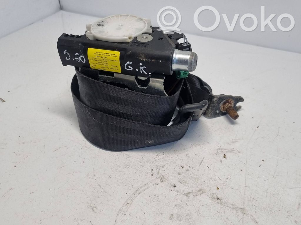 Volvo S60 Cinturón trasero 