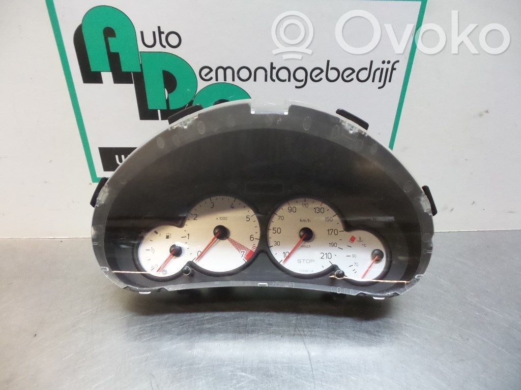 Peugeot 206 Speedometer (instrument cluster) 