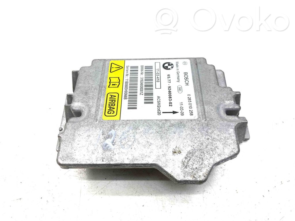Airbag control unit/module   9240083,924008302