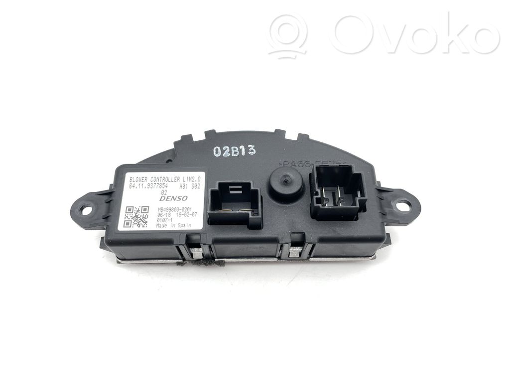 BMW X1 F48 F49 Rezystor / Opornik dmuchawy nawiewu 