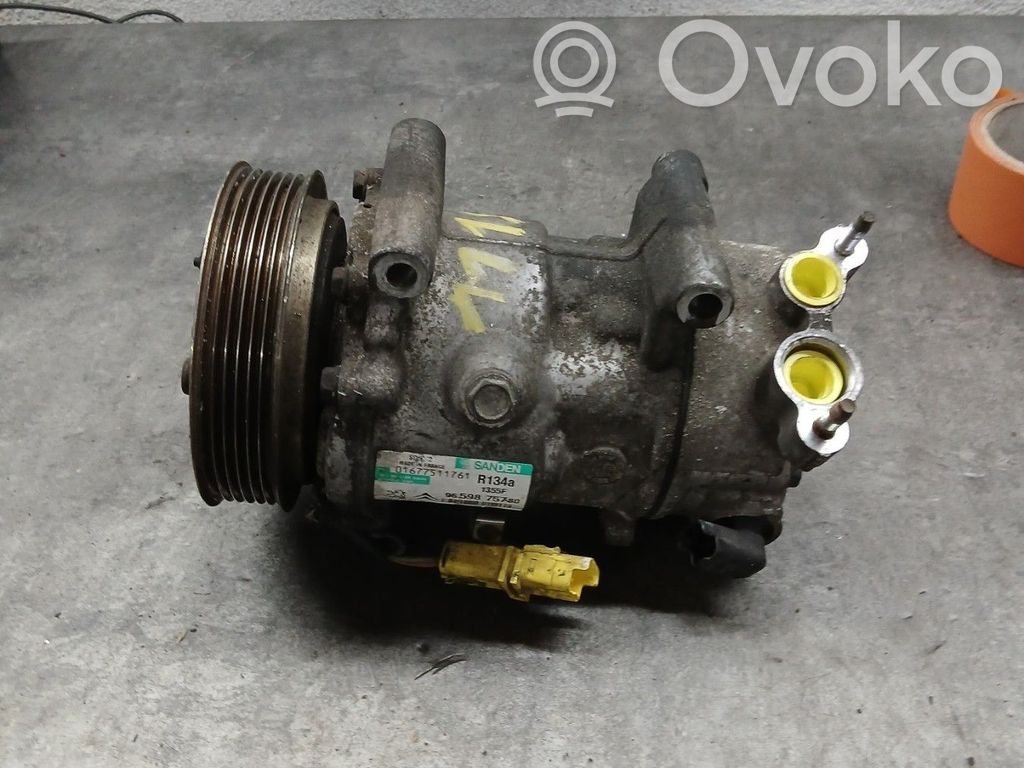 Peugeot 207 Compresor (pompă) aer condiționat (A/C) 