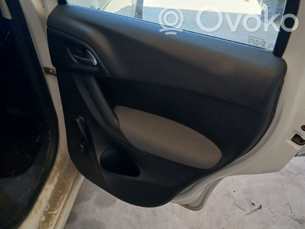 Citroen C3 Regulador manual de la ventanilla trasera 