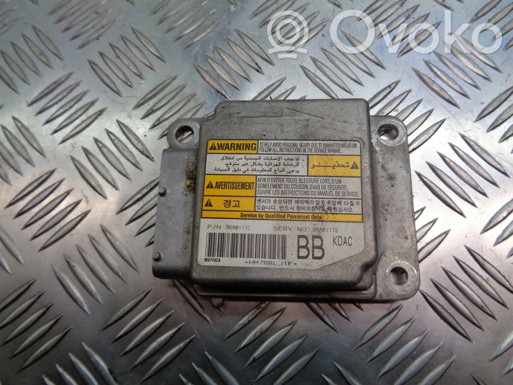 Chevrolet Spark Airbag control unit/module 