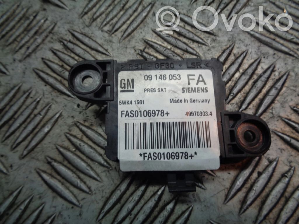 Opel Omega B2 Airbagsensor Crashsensor Drucksensor 