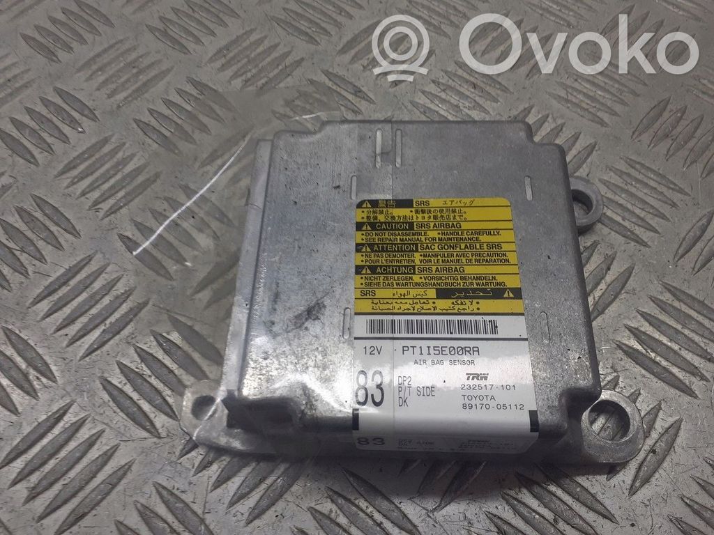 Toyota Avensis T250 Sterownik / Moduł Airbag 