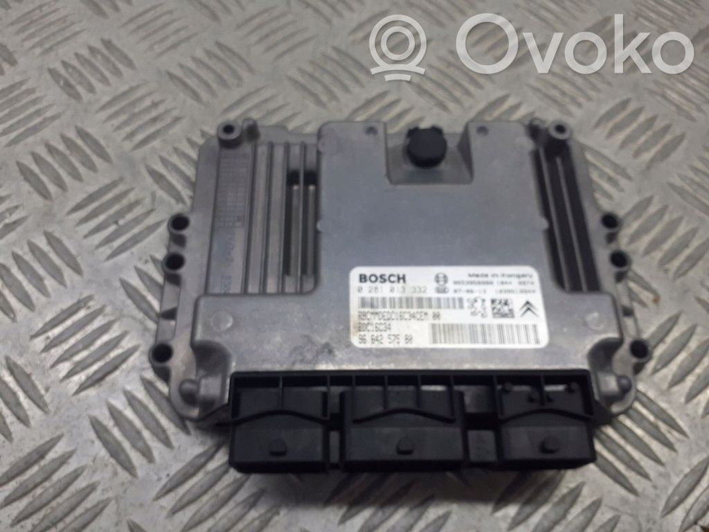 Unité de commande, module ECU de moteur   9664257580