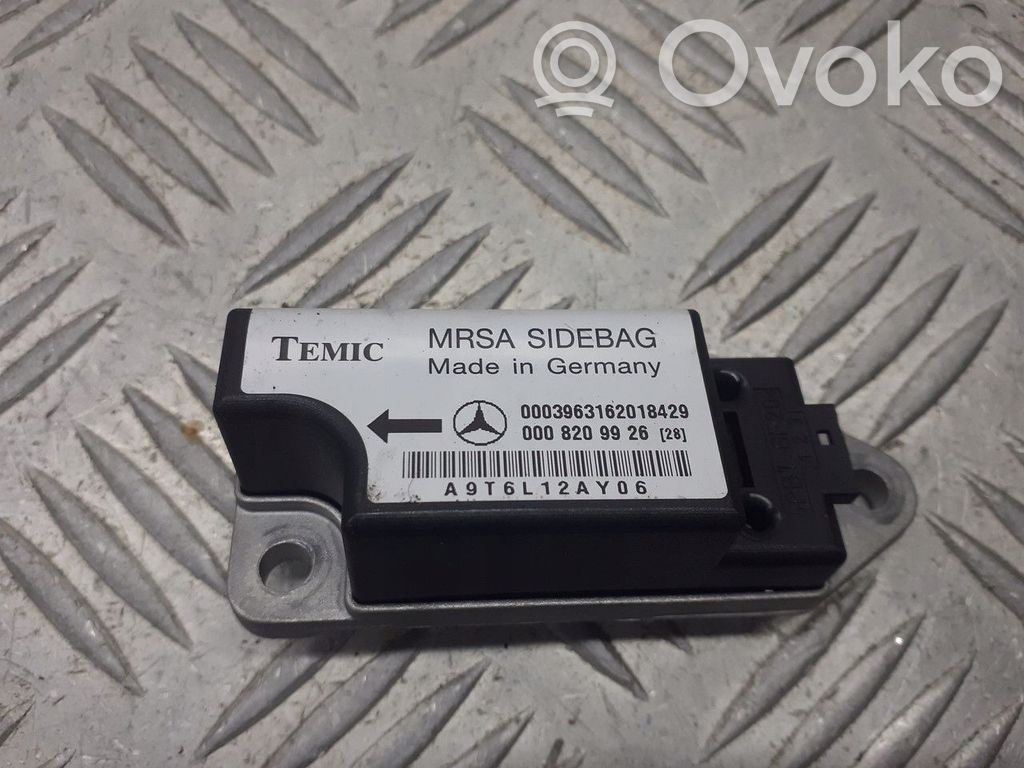 Mercedes-Benz E W210 Senzor impact/declanșare airbag 